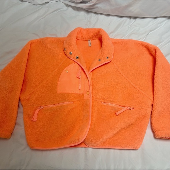 Free People Hit The Slopes Fleece Jacket - Picture 2 of 7